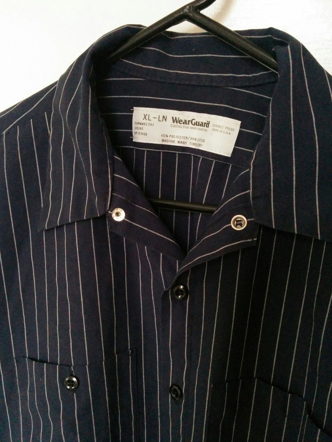 pinstripe postal shirts