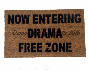 No soliciting rude funny novelty doormat