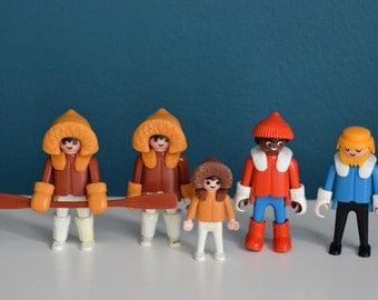 Vintage Collection of Playmobil Polar Expedition Figures