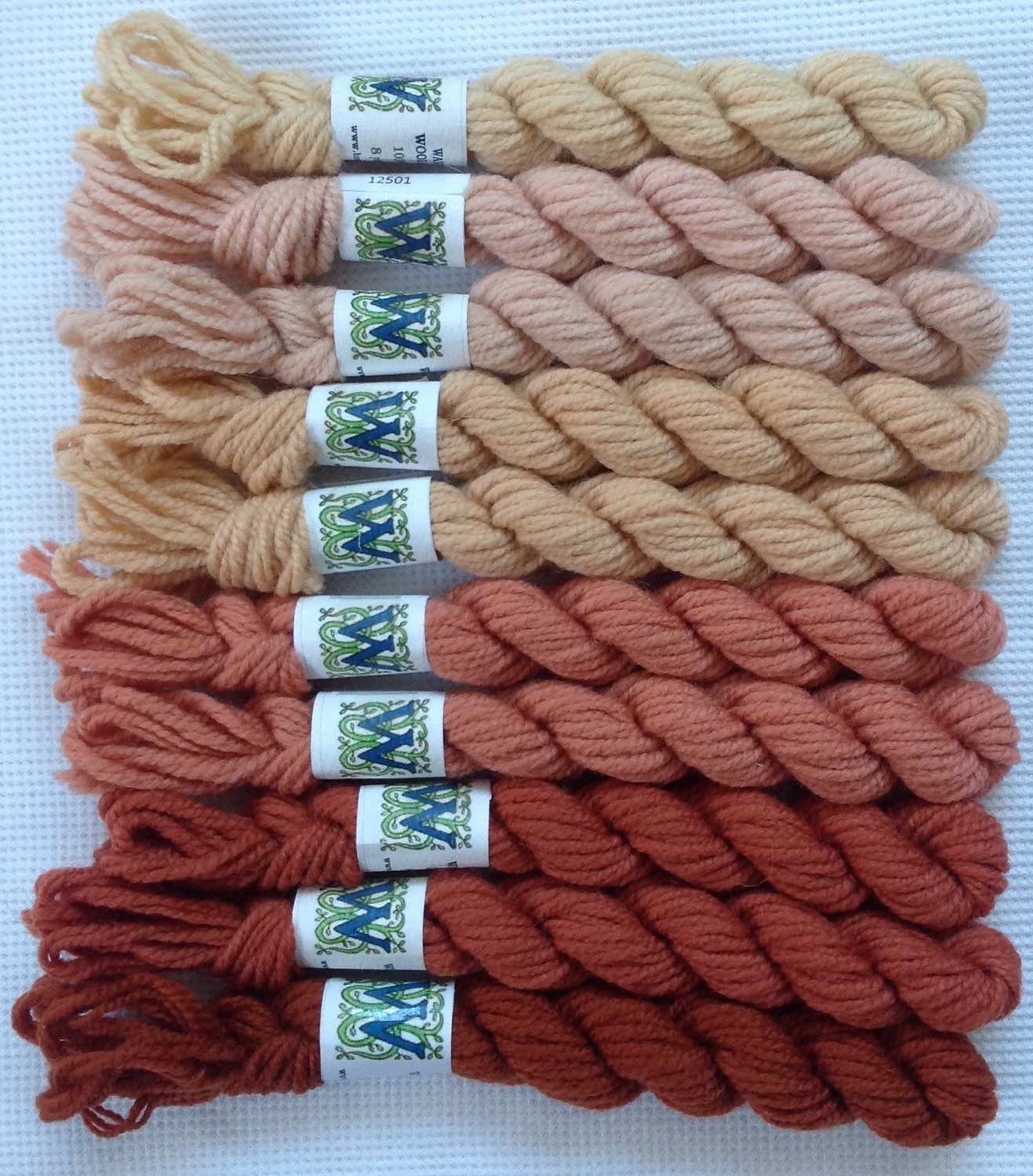 Waverly Wool Colors 3 Ply Needlepoint Yarn 8yd/hank W35