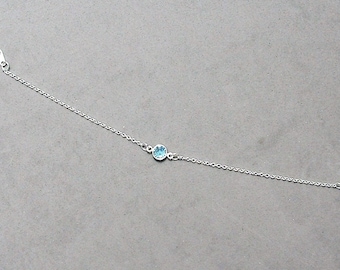 Swarovski March Birthstone Bracelet