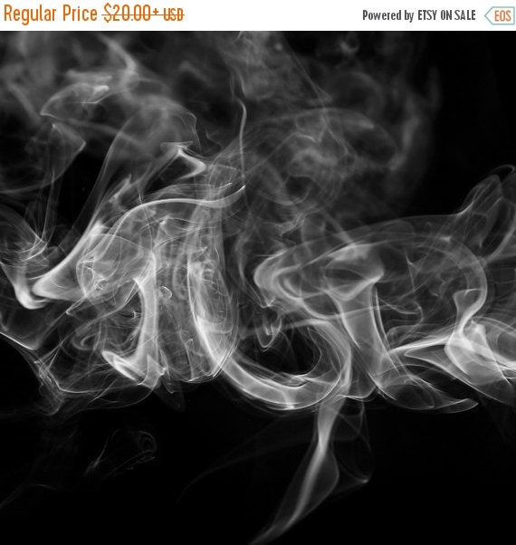 MEMORIAL DAY SALE Smoke Patterns No. 1 by shawnstpeter on Etsy