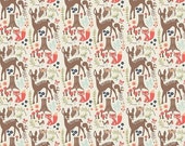 ON SALE - WOODLAND Main in Cream  c4990 -Woodland Spring by Dani Mogstad - Riley Blake Designs Fabric  - By the Yard