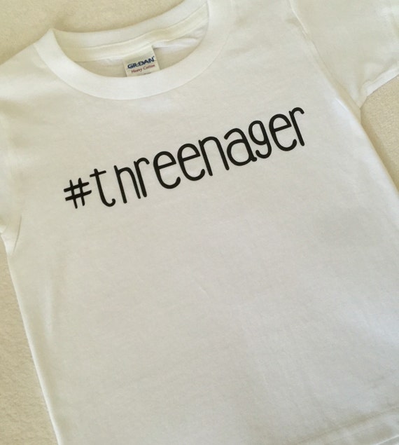 threenager t shirt