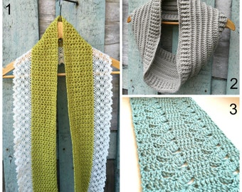Free crochet pattern, Free crochet scarf pattern, Crochet pattern, Crochet scarf pattern, Crochet Cowl Pattern, Buy 2 get 1 for free,