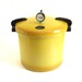 Presto Pressure Canner Large 20 Quart Size - Holds Half Gallon Jars - 1970s Harvest Gold
