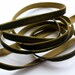 3/8" Velvet Ribbon - Olive Green - 5 yards