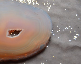 Banded Agate Stone slice, 1 pc
