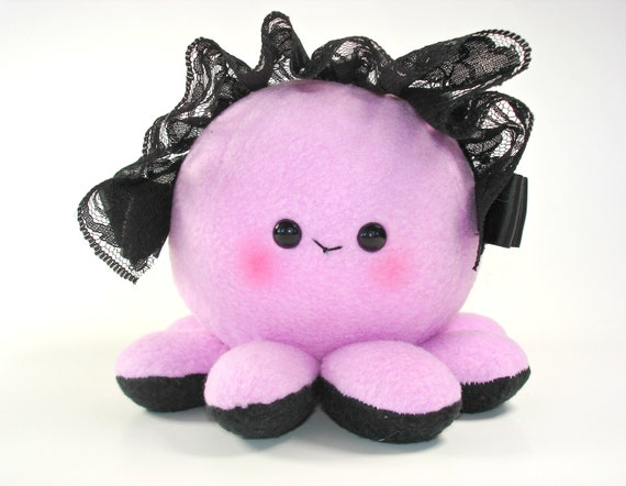 cute goth plushies