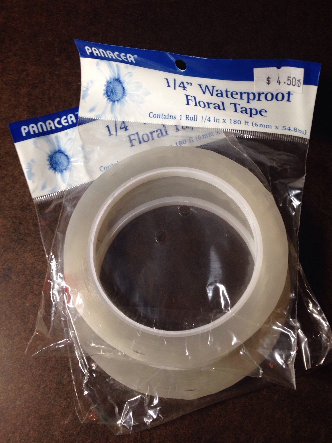 Floral Tape 1/4 Clear Waterproof Crafting Tape by BirdWithAFish