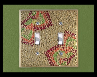 Zen: Hacienda - Glass Mosaic Switch Plate
