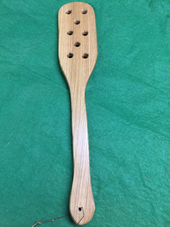 oak bath brush spanking paddle mature