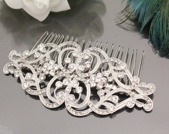 Wedding hair comb, bridal hair accessories, wedding rhinestone hair comb, bridal hair comb crystal ,wedding headpieces,wedding comb,bridal