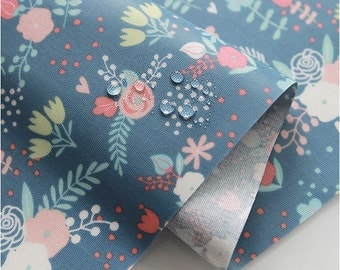 Laminated Cotton Fabric, Laminated Flowers Fabric - By the Yard (43 x 36") 82098