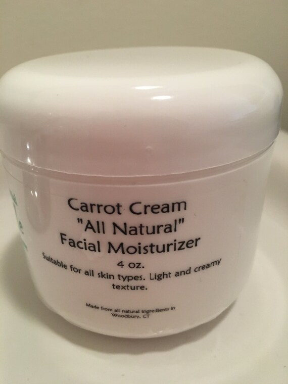 Organic Carrot Cream made with Essential by EssentialMeSkinCare
