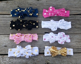 Baby Girl Headband, Baby Headbands, Knot Headband, Bow Head band, Turban Headband, Baby Bows, Toddler Headband, Girl Headband, Knot Bow,Girl