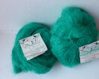 Yarn Sale Green Woollybear Mohair from Patricia Roberts