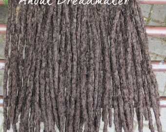 full kit of crocheted synthetic dread by AnoukDreadmaker on Etsy