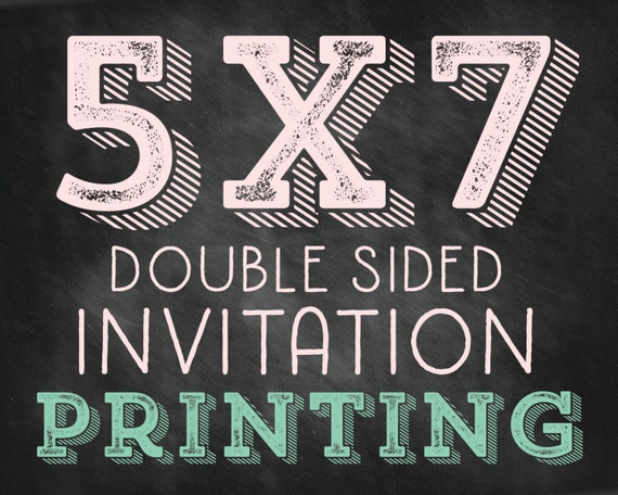 Where To Print 5X7 Invitations 10