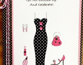 Personalized Birthday Card-Wife-Friend-Sister-Relatives Birthday Card-Classy-Wife-Friend-Sister-Relatives