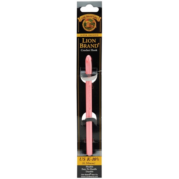 k crochet hook mm in Crochet K mm Brand Lion Size Hook 6.50 or
