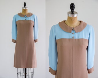 1960s dress | Leslie Fay dress | 60s mod dress small