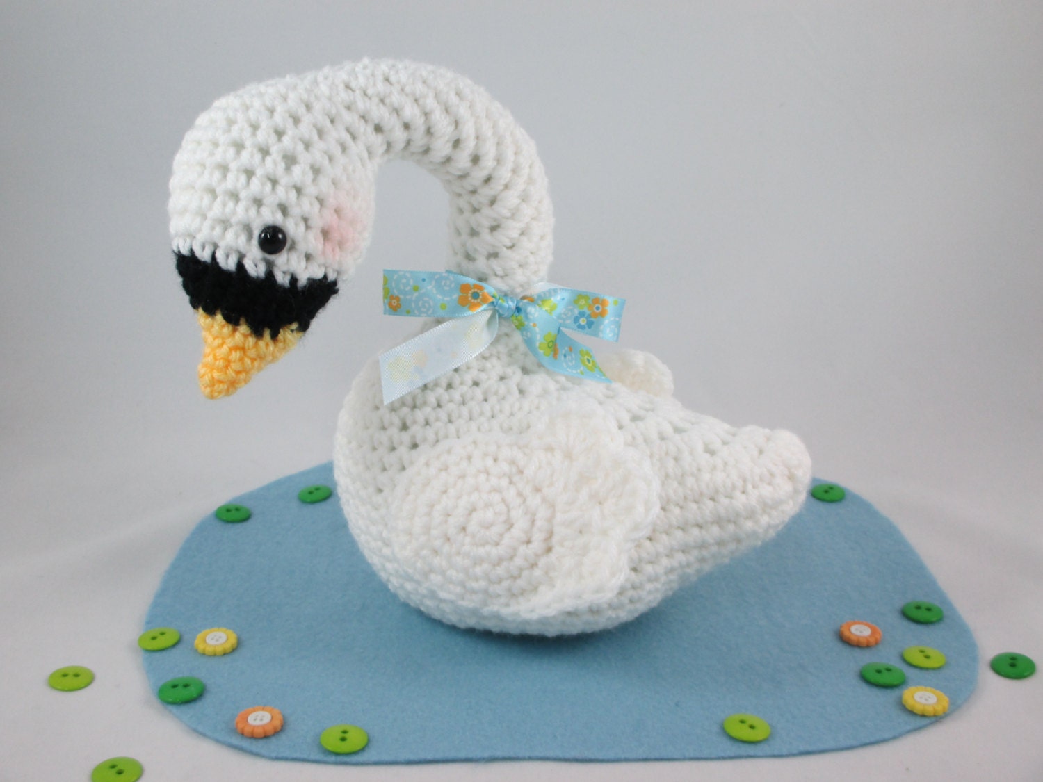 stuffed swan