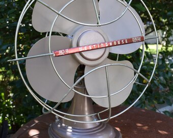 Vintage Westinghouse 14 Inch Oscillating Fan