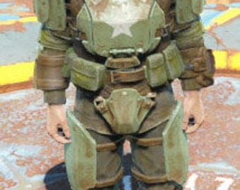 Fallout 4 - Combat Armor Medium - EVA Foam Template
