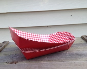 Serve Food To-Go in Our Large Selection of Disposable Paper Food Trays