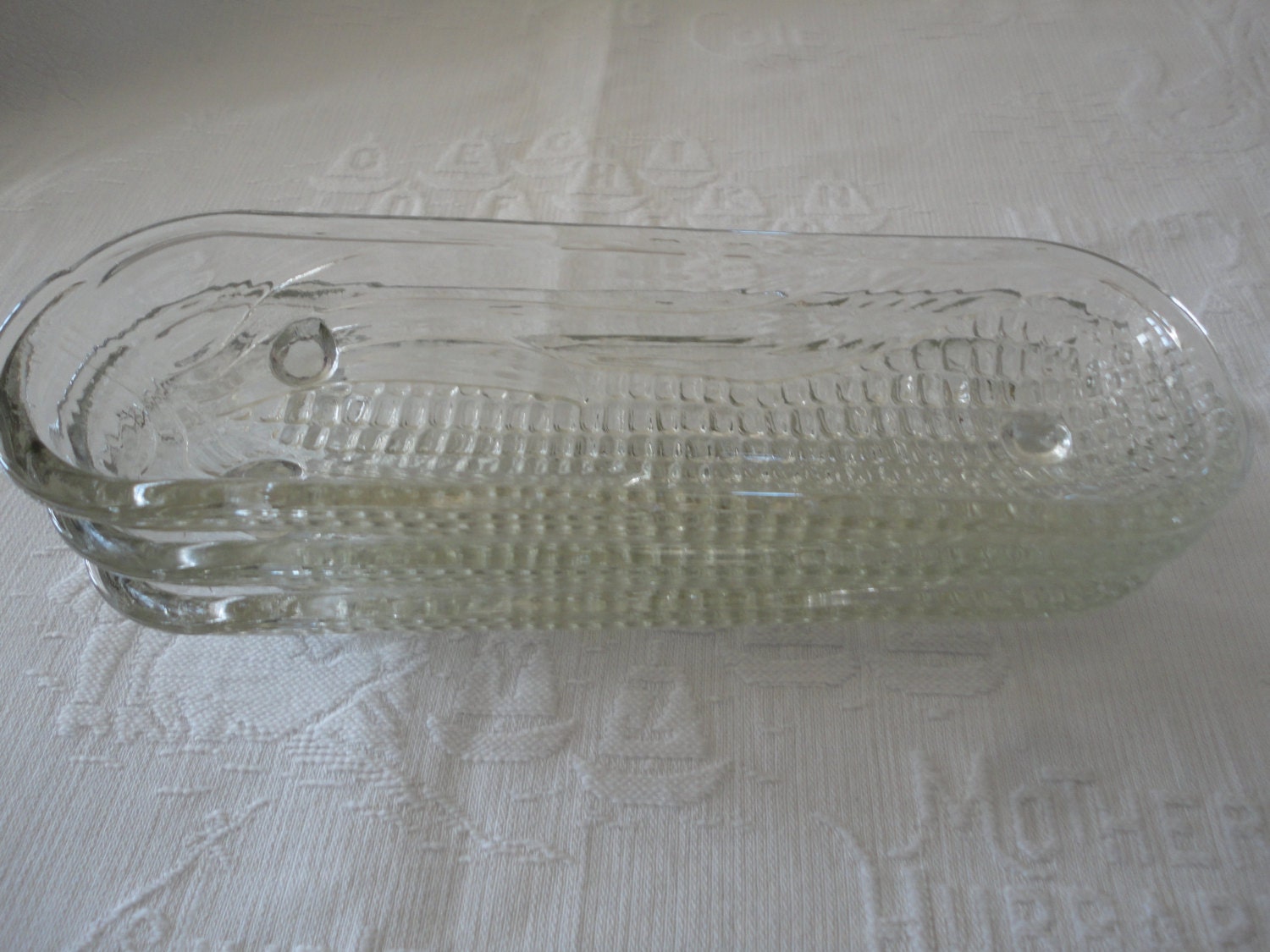 Clear Glass Corn On The Cob Holders Set Of 3 by TammysFindings