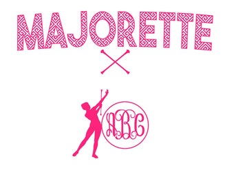 Majorette Jersey set Retro Print SVG Studio Eps Png Pdf Vinyl cutting file