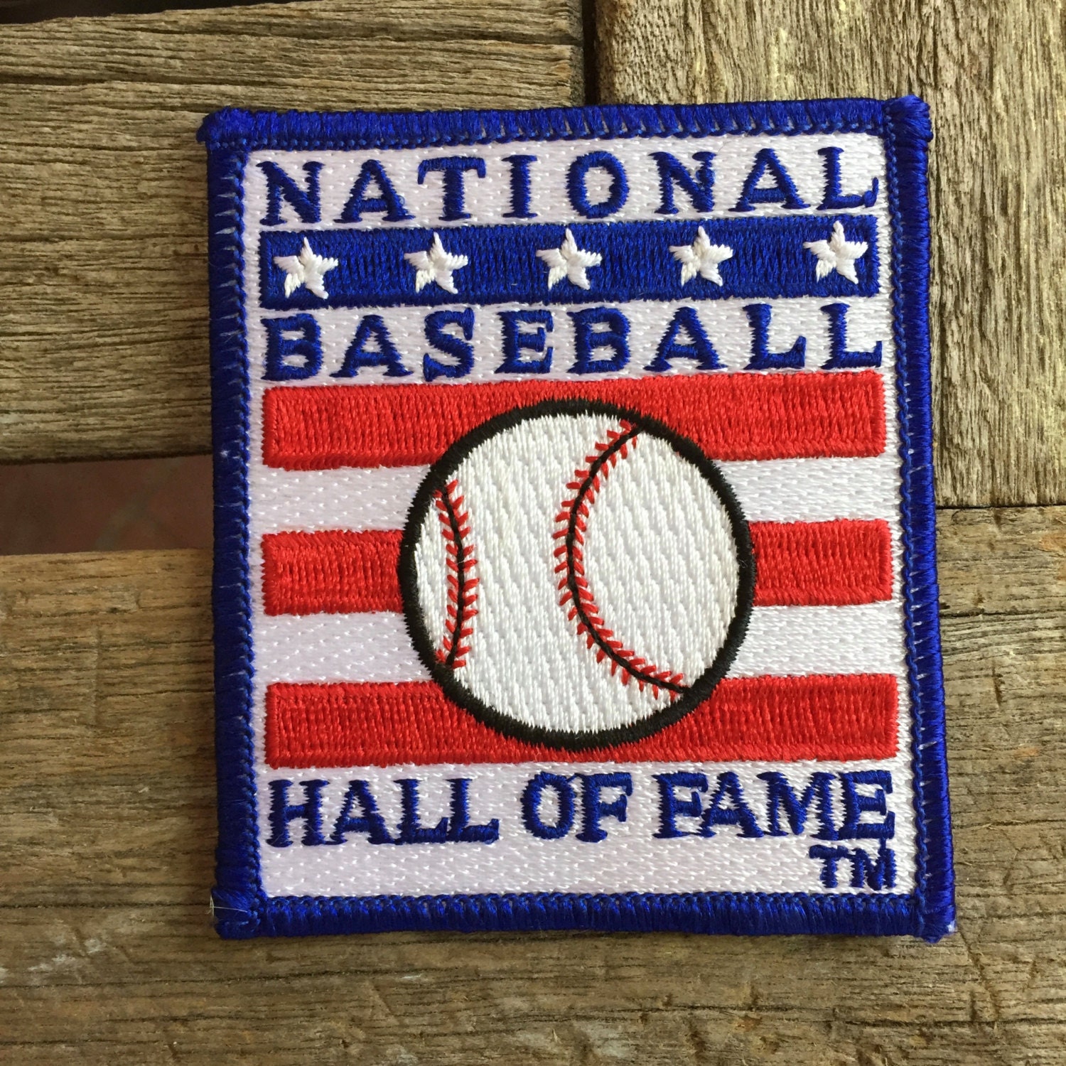 National Baseball Hall of Fame Souvenir Travel Patch
