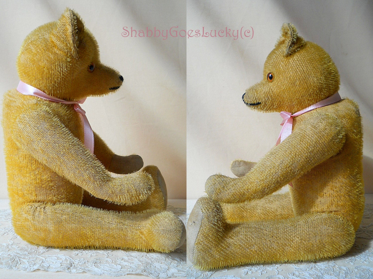 antique german teddy bear