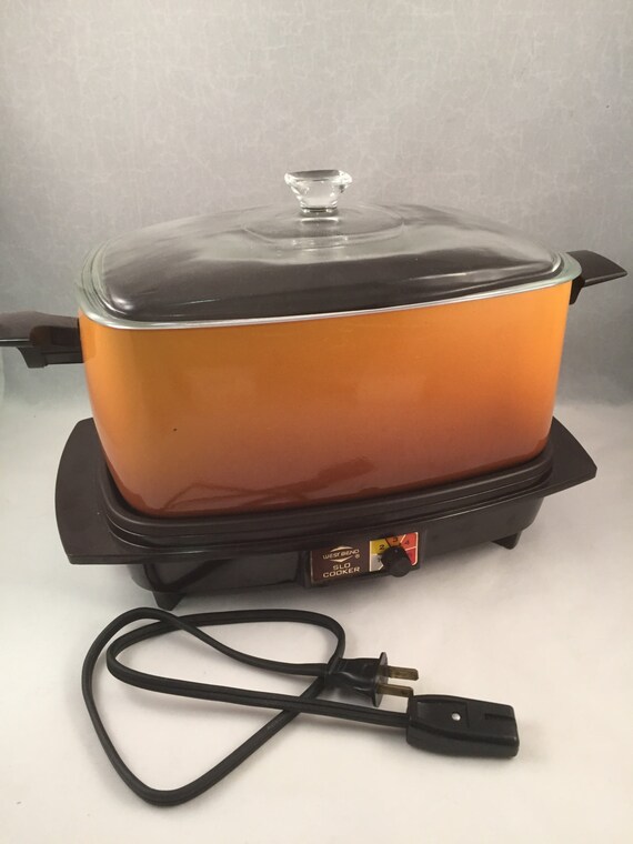West Bend Oblong Slow Cooker Temperature Dial Removable