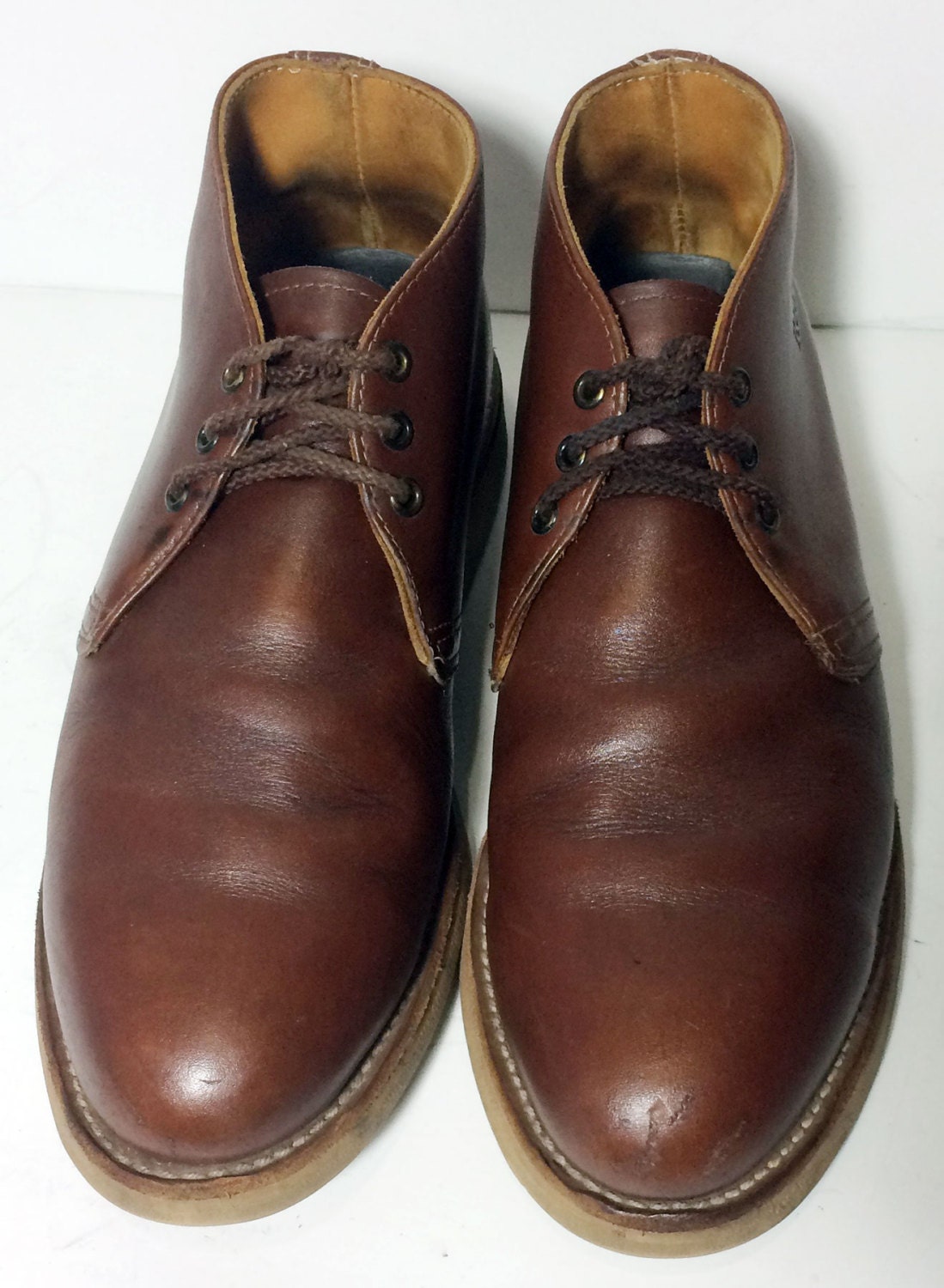 Red Wing® 595 Chukka Brown Leather Working Boots Men's