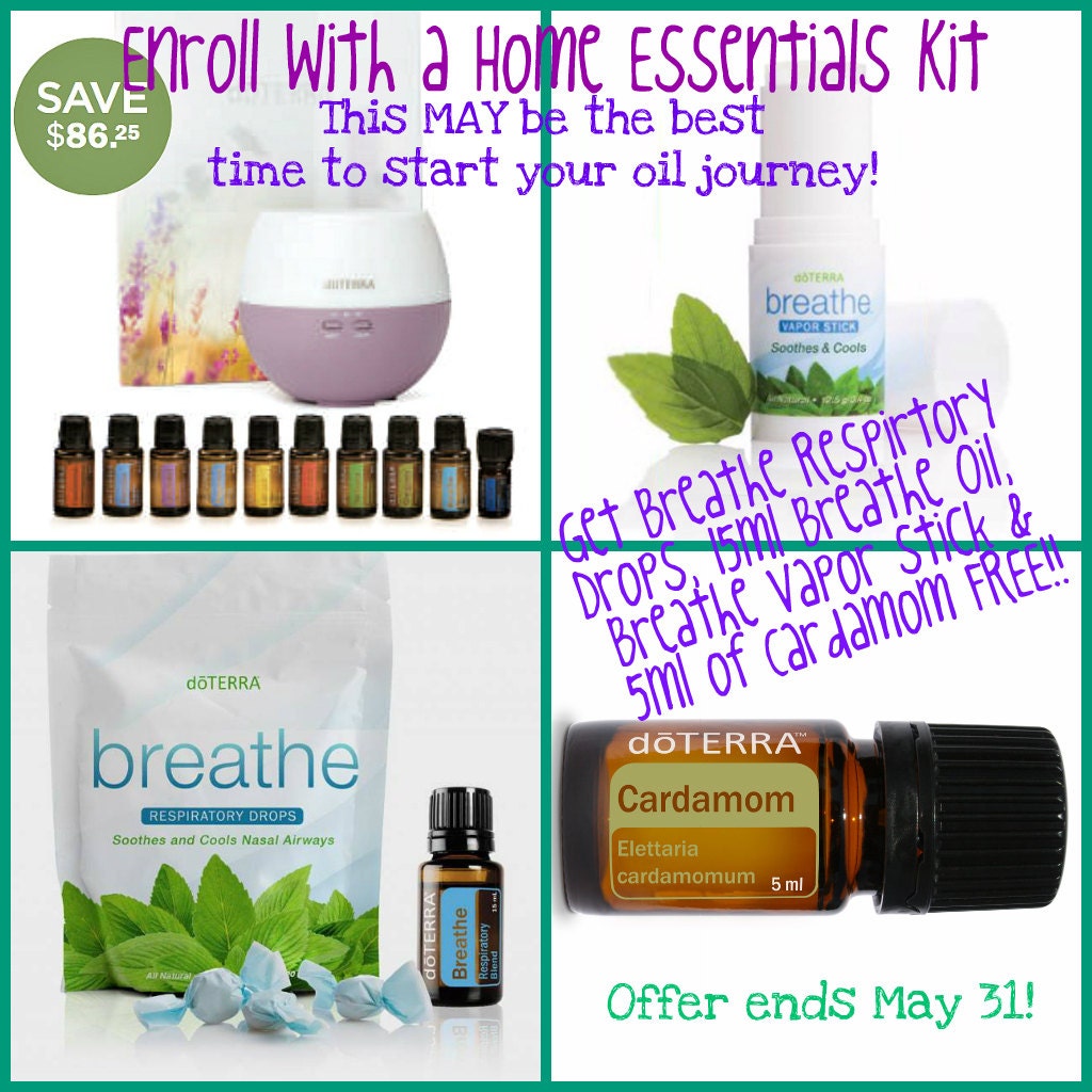 Home Essentials doTERRA Enrollment Kit by SunshineOilsStore