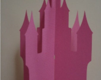 3D Fairytale Castle Centerpiece