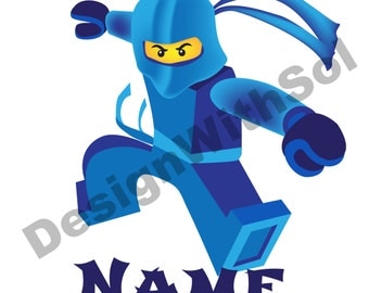 Blue ninjago | Etsy