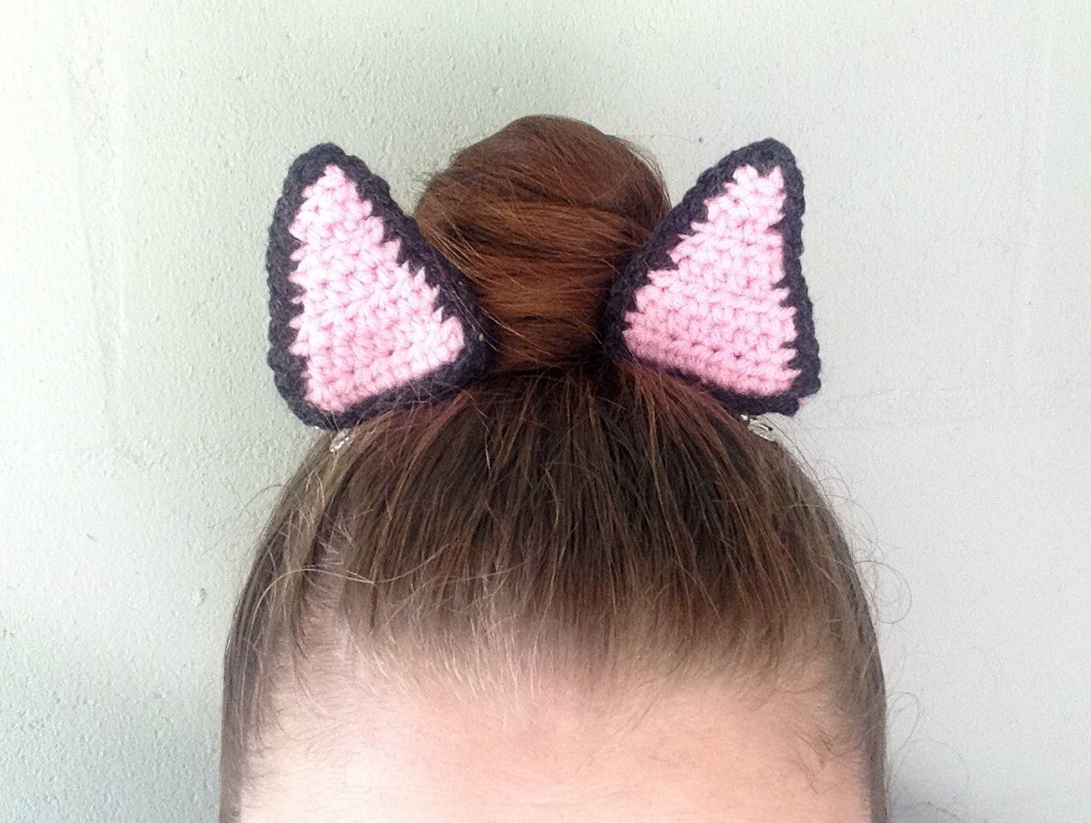 Cat Ear Hair Clips Kitty Cat Barrettes Halloween Cat Ears