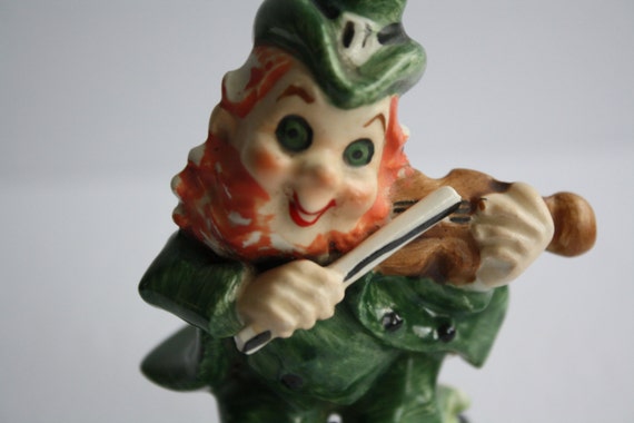 Lefton Leprechaun Fiddler