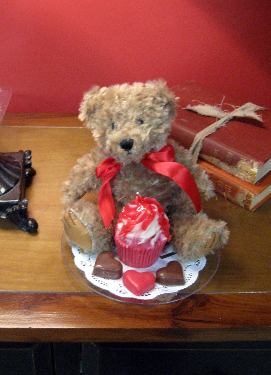 strawberry scented teddy bear