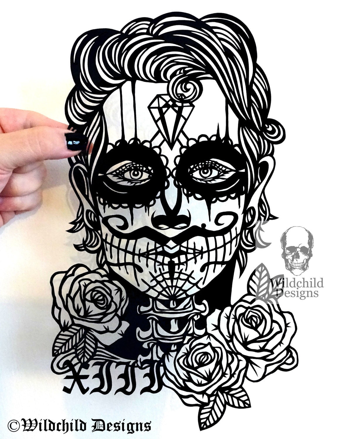 How is day of the dead celebrated in mexico picture