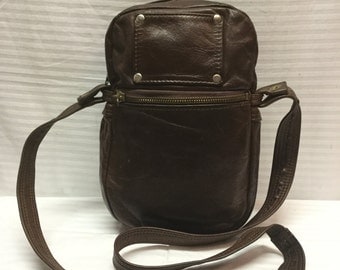 Brown Leather Bag, Shoulder Bag,purse,bag