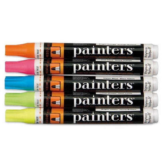 Paint markers Paint pens neon color bright acrylic