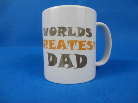 World's greatest dad coffee mug