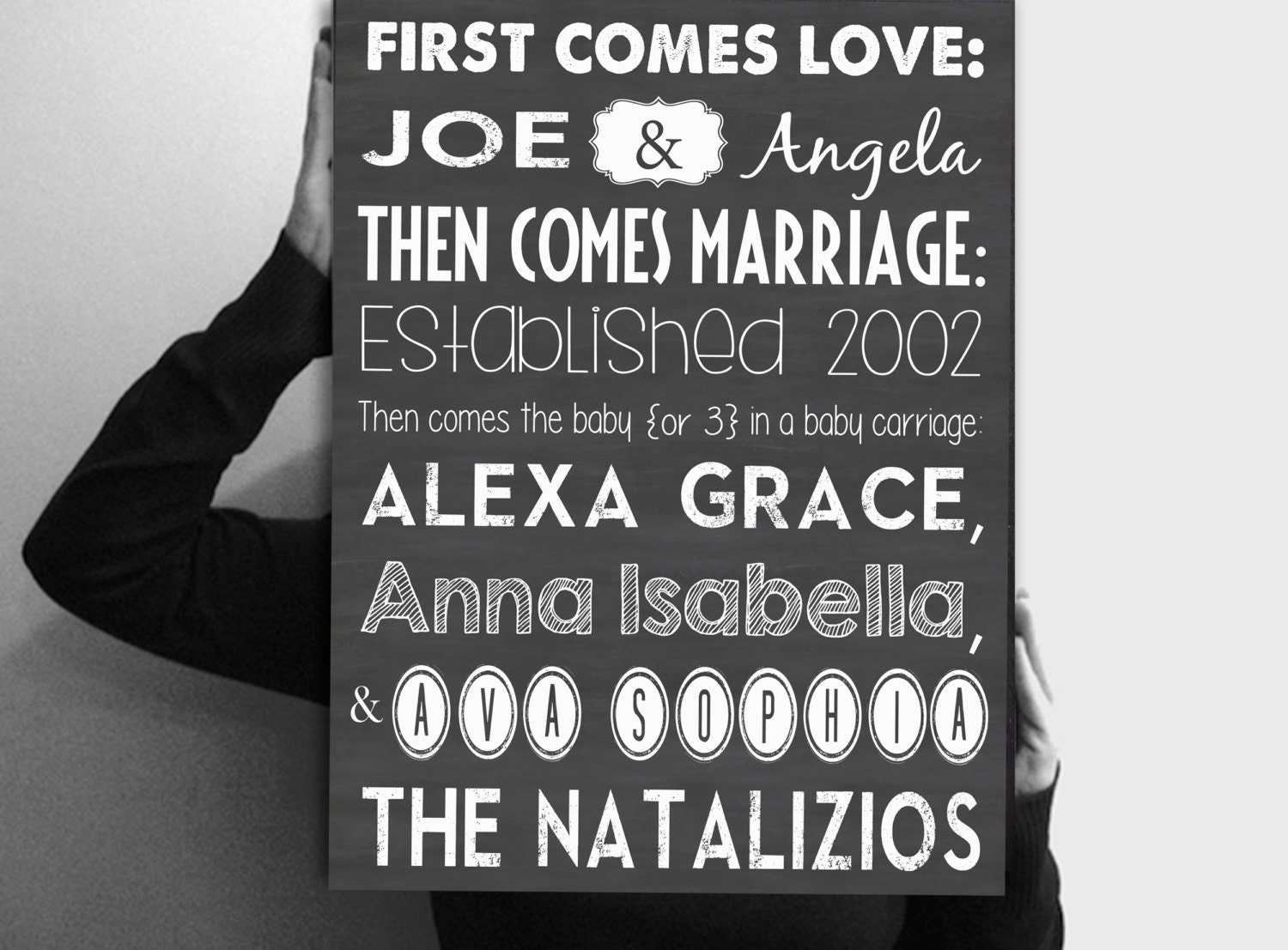 Custom Canvas wall art quote for home sign by Colecanvasexpression