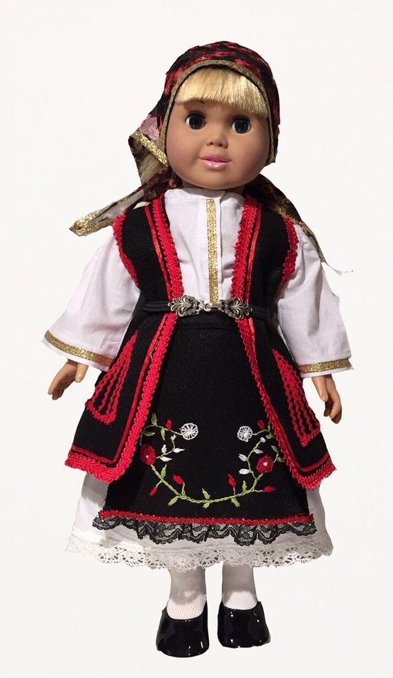 Macedonia Costume American Girl Doll by EllinikiStoli on Etsy