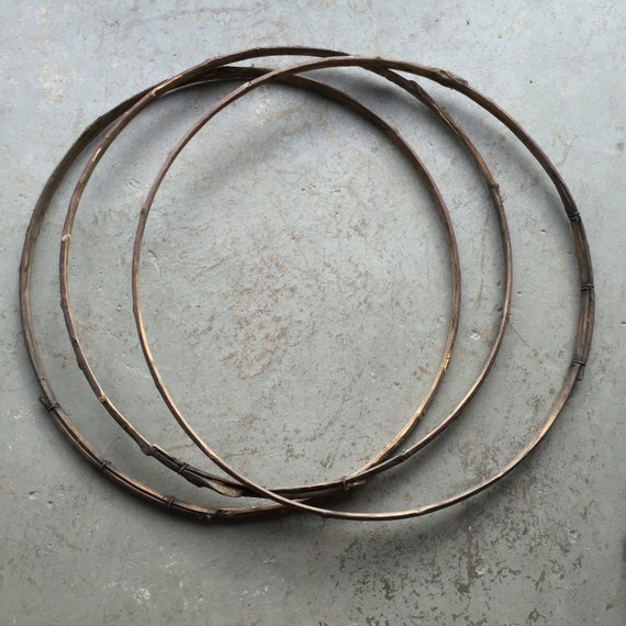 Recycled Wine Barrel Hoops / Barrel Rings by PurpleThumbNotions