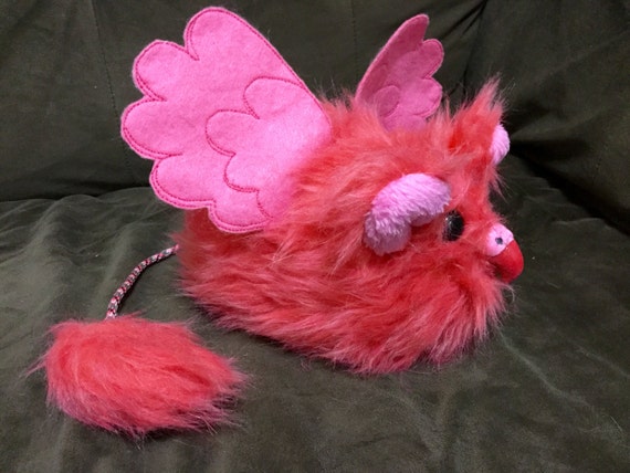 Items similar to Stuffed Griffin Stuffed Animal Cute Plush Toy pink ...